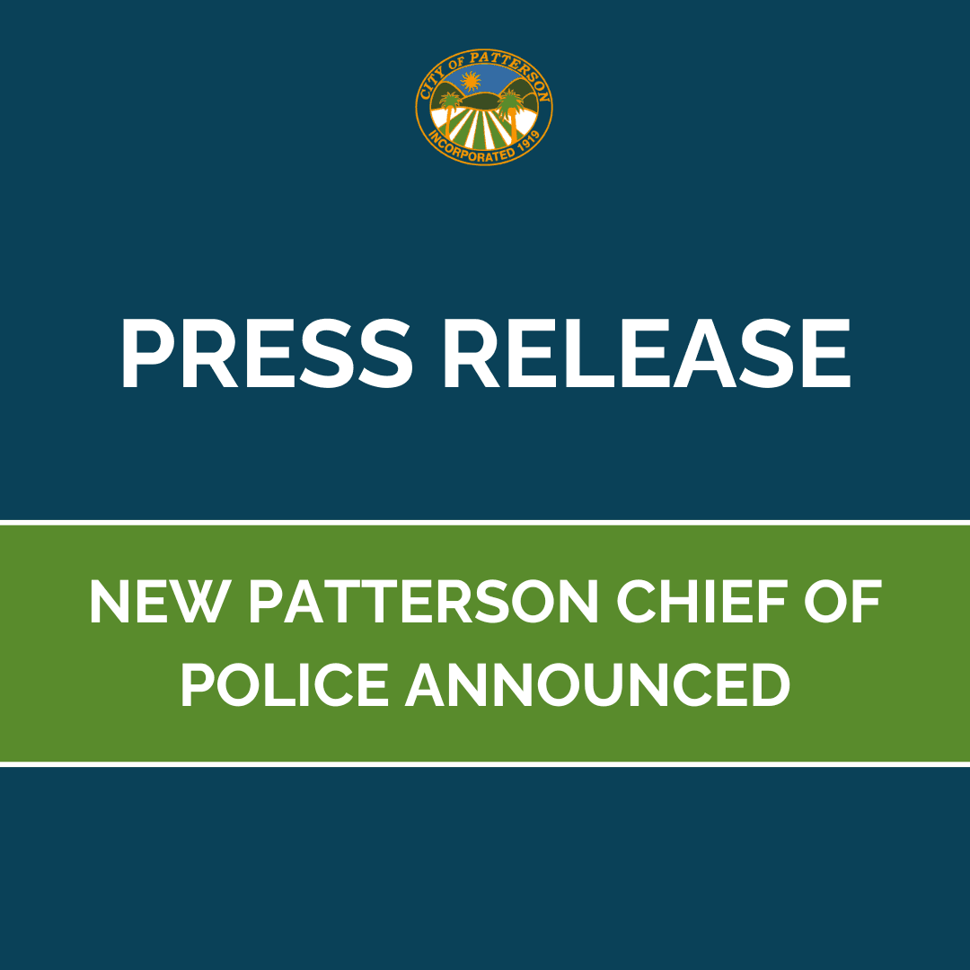 Press Release- Chief of Police