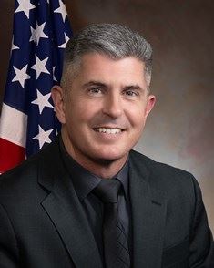 M. Clauzel with flag