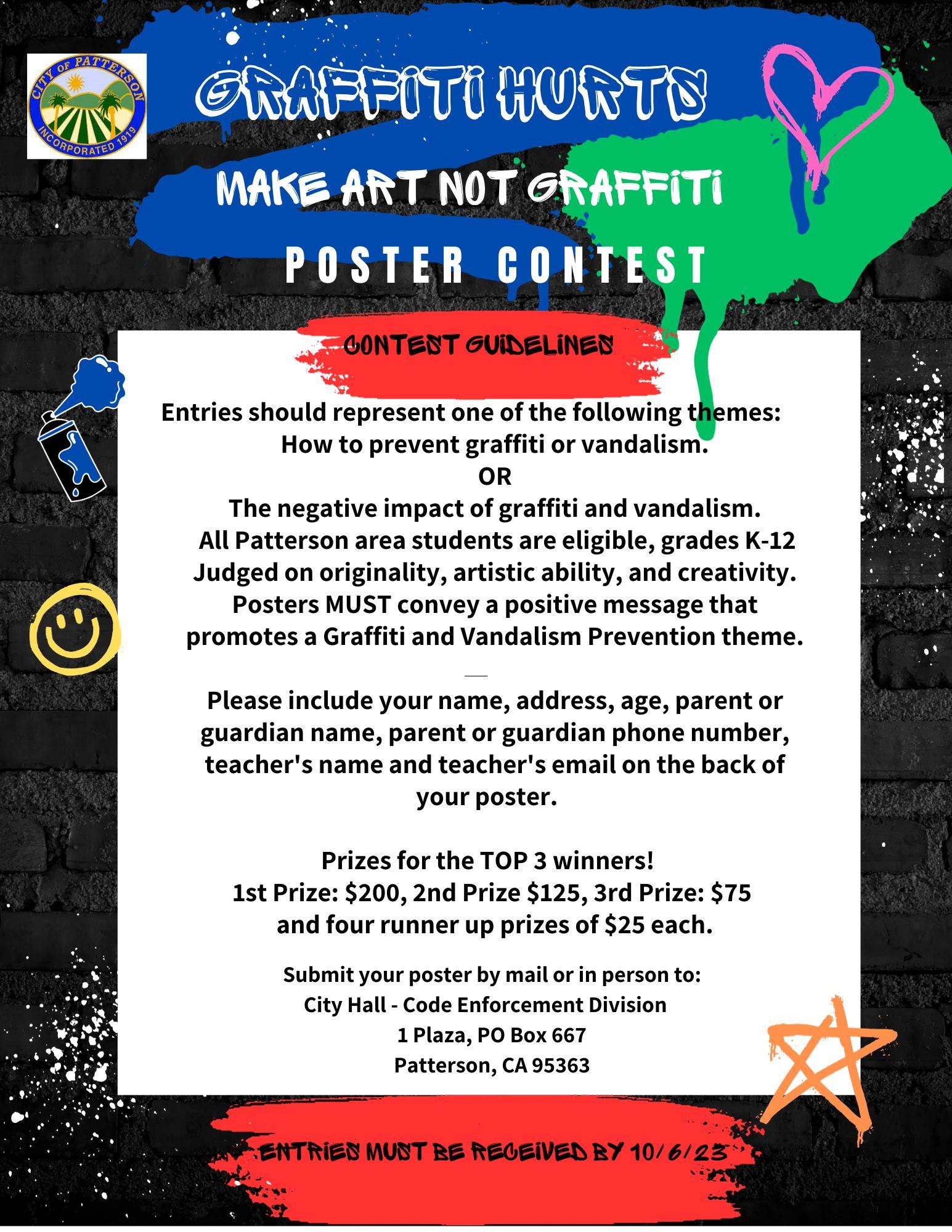Graffiti Hurts - Poster Contest (1)